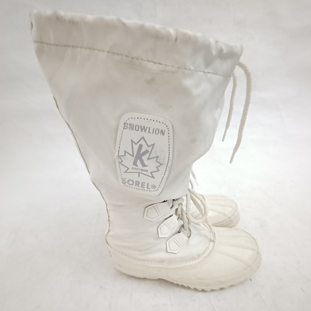 ❄🤍 Sorel Vintage Snowlion Snow/Winter Boots Sz 5 🤍❄